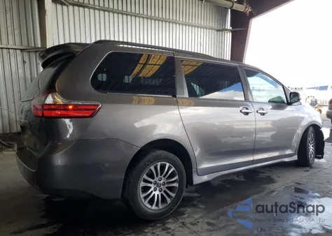 2018 Toyota Sienna Xle из США, поврежденный, VIN 5TDYZ3DC1JS941194